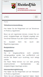 Mobile Screenshot of lehrgang.lfks-rlp.de